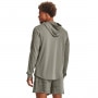mini: Męska bluza dresowa nierozpinana z kapturem Under Armour UA Rival Terry Graphic HD - oliwkowa (2)
