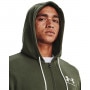 mini: Męska bluza dresowa rozpinana z kapturem UNDER ARMOUR UA Rival Terry LC FZ - oliwkowa/khaki (3)