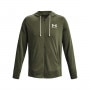 mini: Męska bluza dresowa rozpinana z kapturem UNDER ARMOUR UA Rival Terry LC FZ - oliwkowa/khaki (5)