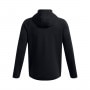 mini: Męska bluza dresowa rozpinana z kapturem Under Armour UA Unstoppable Fleece Full-Zip - czarna (6)