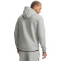 mini: Męska bluza dresowa rozpinana z kapturem Under Armour UA Unstoppable Fleece Full-Zip - szara (2)