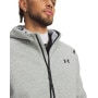 mini: Męska bluza dresowa rozpinana z kapturem Under Armour UA Unstoppable Fleece Full-Zip - szara (3)