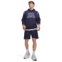 mini: Męska bluza dresowa z nadrukiem Under Armour UA Rival Fleece - granatowa (4)