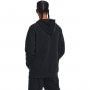 mini: Męska bluza dresowa nierozpinana z kapturem Under Armour UA Rival Fleece Logo HD - czarna (2)