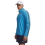 Obrazek dla: UNDER ARMOUR Męska bluza treningowa Under Armour UA Tech Taping 1/2 Zip  niebieska Niebieski