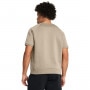 mini: Męska bluza treningowa z krótkim rękawem Under Armour Project Rock Eagle Grphc SS Crew - beżowa (2)