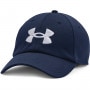 mini: Męska czapka z daszkiem UNDER ARMOUR UA Blitzing Adj Hat - granatowa (1)
