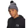 mini: Męska czapka zimowa Under Armour M Halftime Pom Beanie - szara (1)