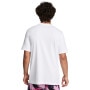 mini: Męska koszulka do koszykówki Under Armour Curry Logo Trend - biała (2)