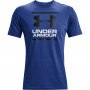Męska koszulka treningowa UNDER ARMOUR GL Foundation SS T - niebieski