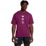 mini: Męska koszulka treningowa Under Armour Project Rock Terry Top Q3 - fioletowa (1)