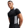 Obrazek dla: UNDER ARMOUR Męska koszulka treningowa Under Armour UA HeatGear Elite Comp SS  czarna Czarny