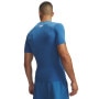 mini: Męska koszulka treningowa Under Armour UA HG Armour Comp SS - niebieska (2)