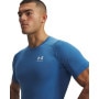 mini: Męska koszulka treningowa Under Armour UA HG Armour Comp SS - niebieska (3)