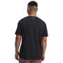 mini: Męska koszulka treningowa Under Armour UA Pjt Rck Simple Branded SS - czarna  (2)