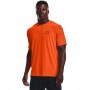 Męska koszulka treningowa UNDER ARMOUR UA Rush Energy SS - pomarańczowa