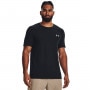 Obrazek dla: UNDER ARMOUR Męska koszulka treningowa Under Armour UA Seamless Grid SS  czarna Czarny