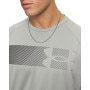 mini: Męska koszulka treningowa Under Armour UA Tech Graphic Tee - szara (3)