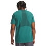 mini: Męska koszulka treningowa Under Armour UA Tech Tee Pixelate - zielona (2)