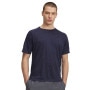 mini: Męska koszulka treningowa Under Armour UA Tech Textured SS - granatowa (1)