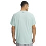 mini: Męska koszulka treningowa Under Armour UA Tech Textured SS - miętowa (2)