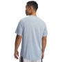 mini: Męska koszulka treningowa Under Armour UA Tech Textured SS - niebieska (2)