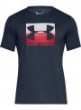 mini: Męska koszulka UNDER ARMOUR BOXED SPORTSTYLE SS - granatowa (4)