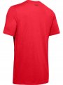 Męska koszulka UNDER ARMOUR GL Foundation SS T - czerwona