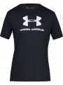 mini: Męski t-shirt z nadrukiem UNDER ARMOUR SPORTSTYLE LOGO SS - czarny (4)