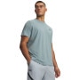 mini: Męska koszulka z krótkim rękawem Under Armour UA M CENTER BOXED LOGO SS - szara (1)