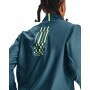 mini: Męska kurtka do biegania Under Armour UA RUN ANYWHERE PULLOVER - turkusowa (5)