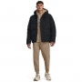 mini: Męska kurtka z puchem naturalnym Under Armour ColdGear Infrared Down Crinkle Jacket - czarna (3)
