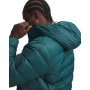 mini: Męska kurtka puchowa Under Armour LEGEND DOWN HOODED JACKET - turkusowa (5)