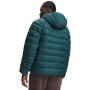 mini: Męska kurtka puchowa Under Armour LEGEND DOWN HOODED JACKET - turkusowa (2)