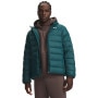 Obrazek dla: UNDER ARMOUR Męska kurtka puchowa Under Armour LEGEND DOWN HOODED JACKET  turkusowa Turkusowy