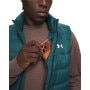 mini: Męski bezrękawnik z puchem naturalnym Under Armour Legend Down Vest - turkusowy (3)