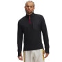  UNDER ARMOUR Męski longsleeve do biegania Under Armour UA Trail Run Quarter Zip  czarny Czarny