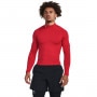 mini: Męski longsleeve treningowy termoaktywny Under Armour UA CG Armour Comp Mock - czerwony (1)