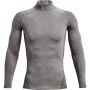 Męski longsleeve treningowy termoaktywny UNDER ARMOUR UA CG Armour Comp Mock - szary