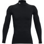 mini: Męski longsleeve treningowy termoaktywny Under Armour UA CG Armour Comp Mock - czarny (6)