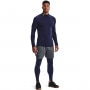 mini: Męski longsleeve treningowy termoaktywny UNDER ARMOUR UA CG Armour Fitted Mock - granatowy (3)