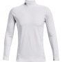 mini: Męski longsleeve treningowy termoaktywny UNDER ARMOUR UA CG Armour Fitted Mock - biały (9)