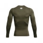 mini: Męski longsleeve treningowy UNDER ARMOUR UA HG Armour Comp LS - khaki (6)