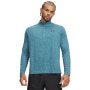 mini: Męski longsleeve treningowy Under Armour UA Tech Textured 1/2 Zip - niebieski (1)