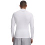 mini: Męski półgolf kompresyjny Under Armour UA ColdGear Elite Comp Mock - biały (2)
