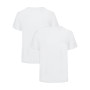 mini: Męski t-shirt bez nadruku (2-pack) Under Armour Performance - biały (4)