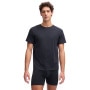 UNDER ARMOUR Męski tshirt bez nadruku (2pack) Under Armour Performance  czarny Czarny