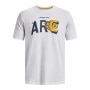 mini: Męski t-shirt z nadrukiem Under Armour Curry Arc Short Sleeve - biały (4)