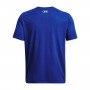 mini: Męski t-shirt z nadrukiem Under Armour Sportstyle Logo SS - niebieski (6)