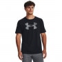 mini: Męski t-shirt z nadrukiem Under Armour UA Big Logo Fill - czarny (1)